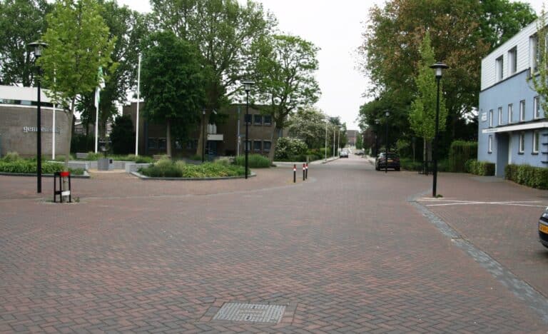 Lege straten op Hemelvaartsdag